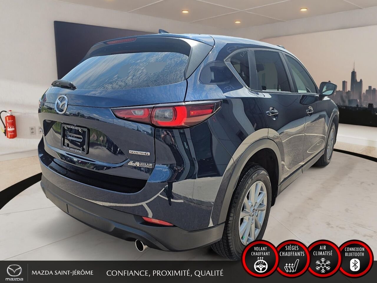 Mazda CX-5 2023 Bleu Saint-Jérôme - photo #5