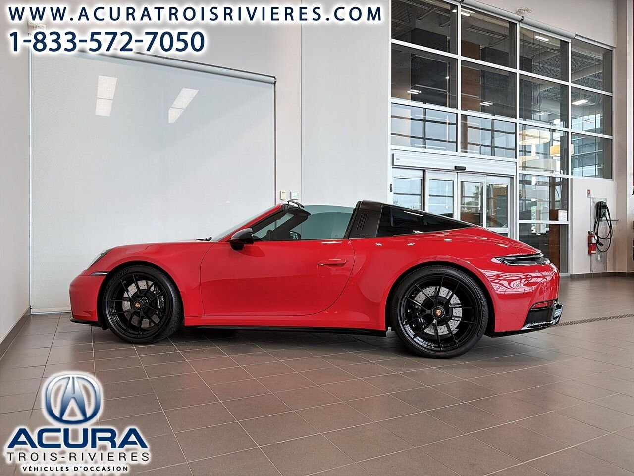 2026 Porsche 911 TARGA 4 GTS T-HYBRID Red Trois-Rivières - photo #14