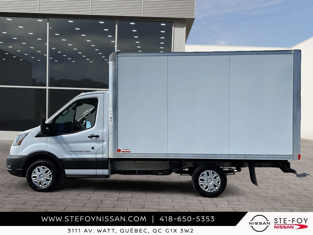 Ford Transit Cube 12 pieds simple roue 2023 Blanc Ste-Foy - photo #4