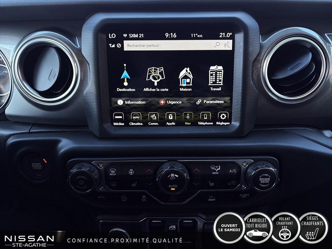 2023 Jeep Wrangler Sahara 4 portes 4x4 Yellow Saint-Jérôme - photo #18