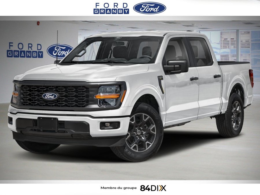 Ford F-150 STX cabine SuperCrew 4RM caisse de 5,5 pi 2025 Blanc sidéral métallisé