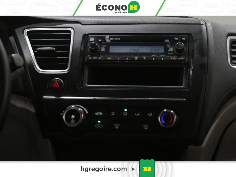 2014 Honda Civic White Blainville - photo #17
