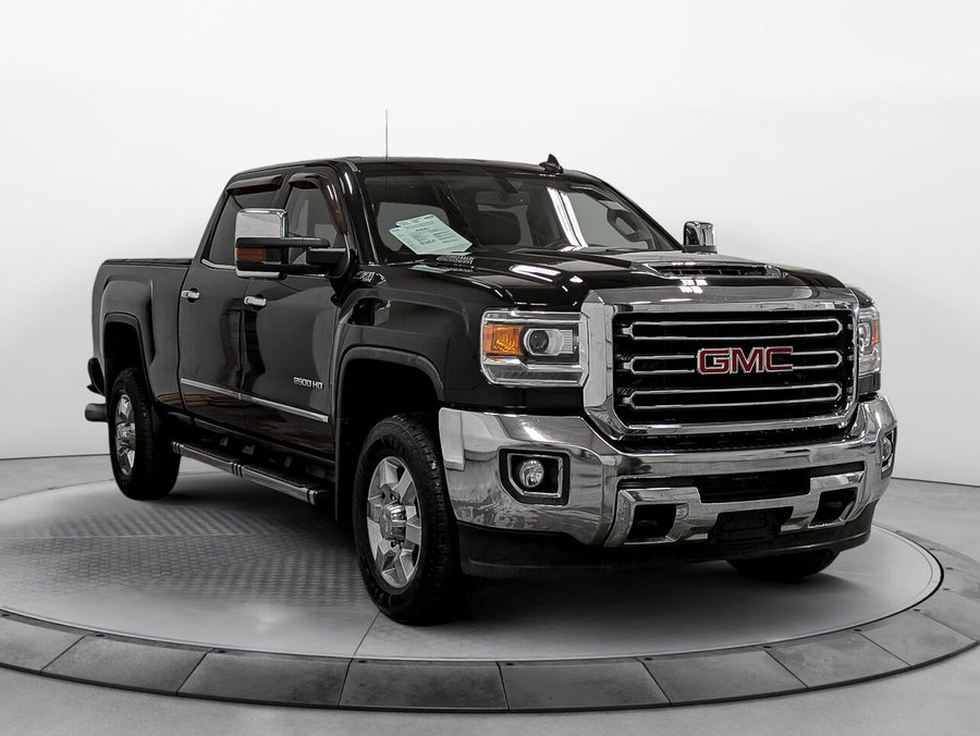 GMC Sierra 2500 SLT Duramax 6.6l Diesel Cuir Toit Ouvrant À Voir!! 2018 Noir