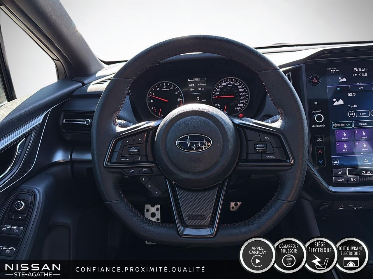Subaru WRX Sport | TOIT OUVRANT | BANCS CHAUFFANTS | 2023 Noir Saint-Jérôme - photo #10