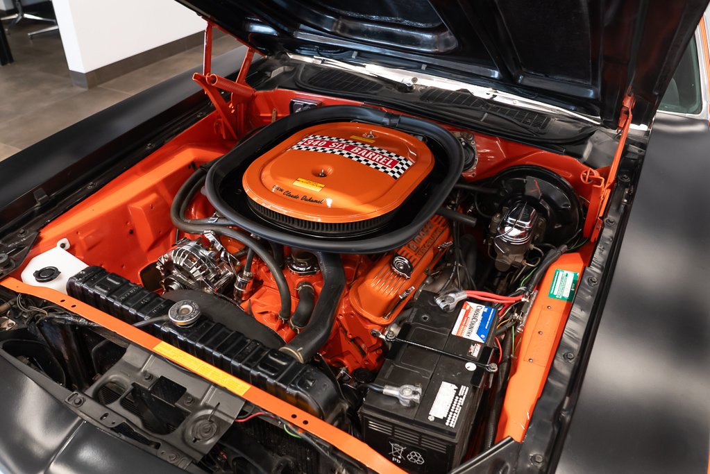 Plymouth AAR Cuda 1970 Orange Montréal - photo #52