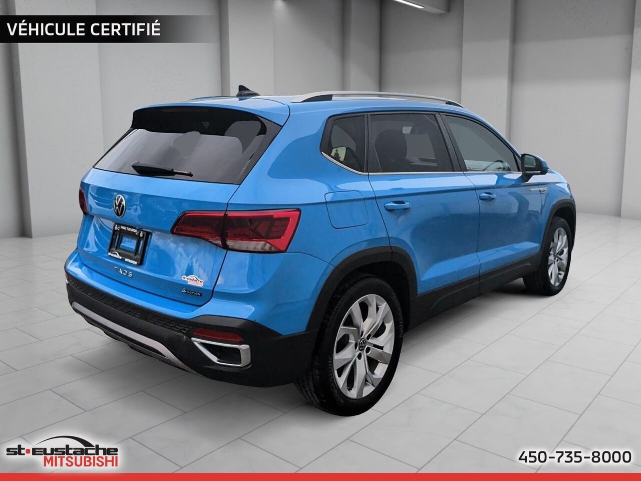 Volkswagen Taos 2022 Bleu Saint-Eustache - photo #4