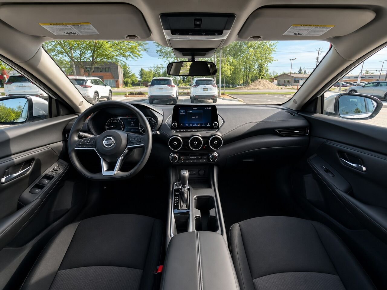Nissan Sentra SENTRA SV 2025 Blanc d'Aspen triple couche Châteauguay - photo #8