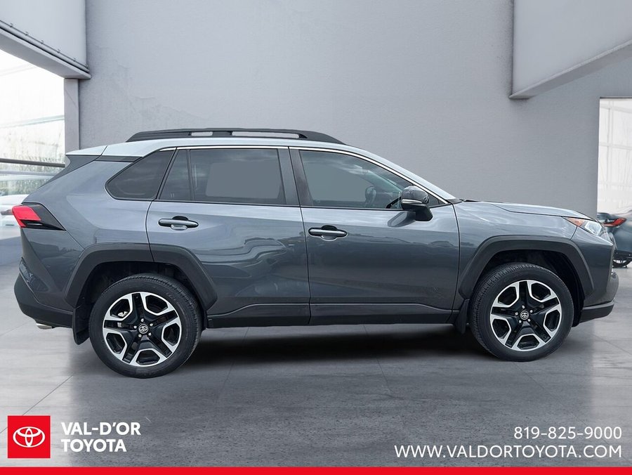 Toyota RAV4 Trail TI 2019 2019 Gris magnétique métallisé avec toit glace riverain