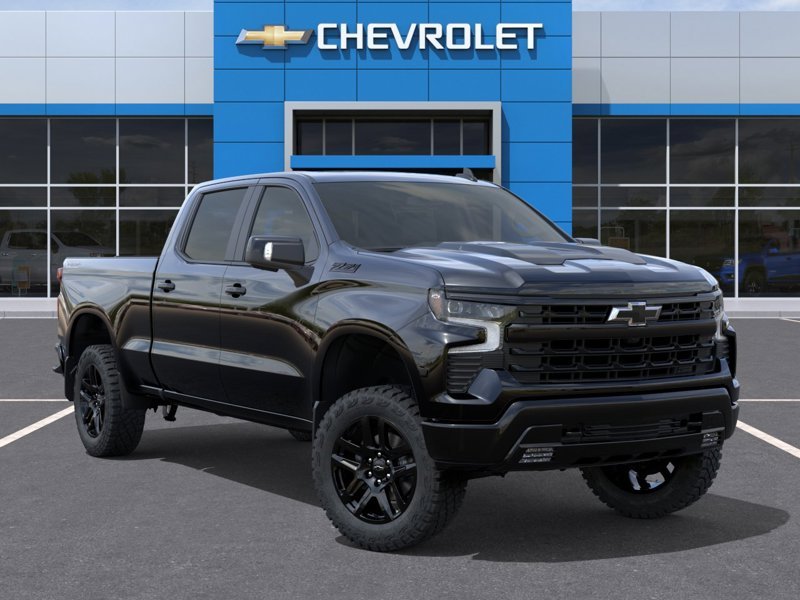 CHEVROLET Silverado 1500 LT Trail Boss cabine multiplace 4RM 157 po 2026 NOIR Gatineau - photo #6