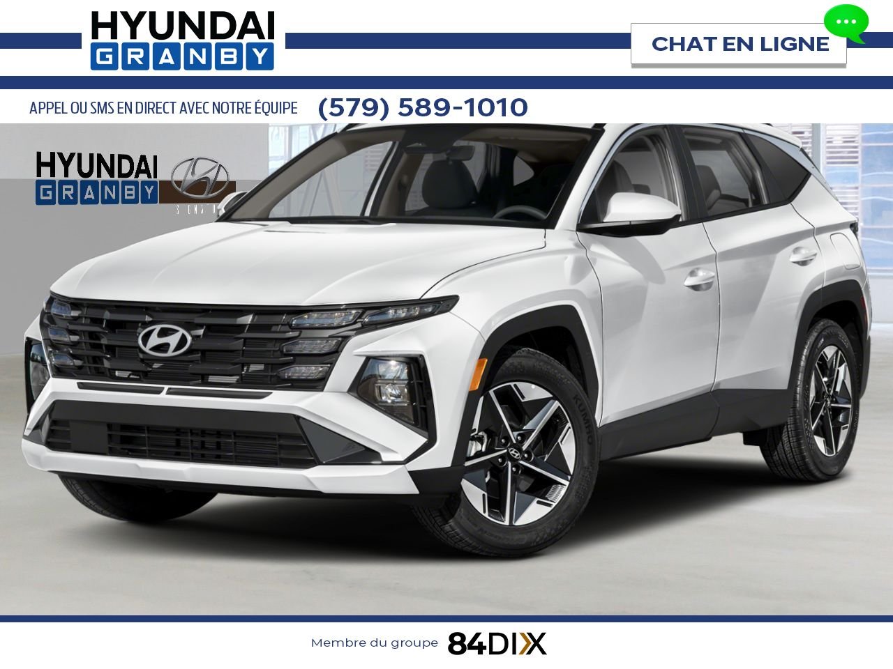 HYUNDAI Tucson 2025 Blanc cristal Granby - photo #0