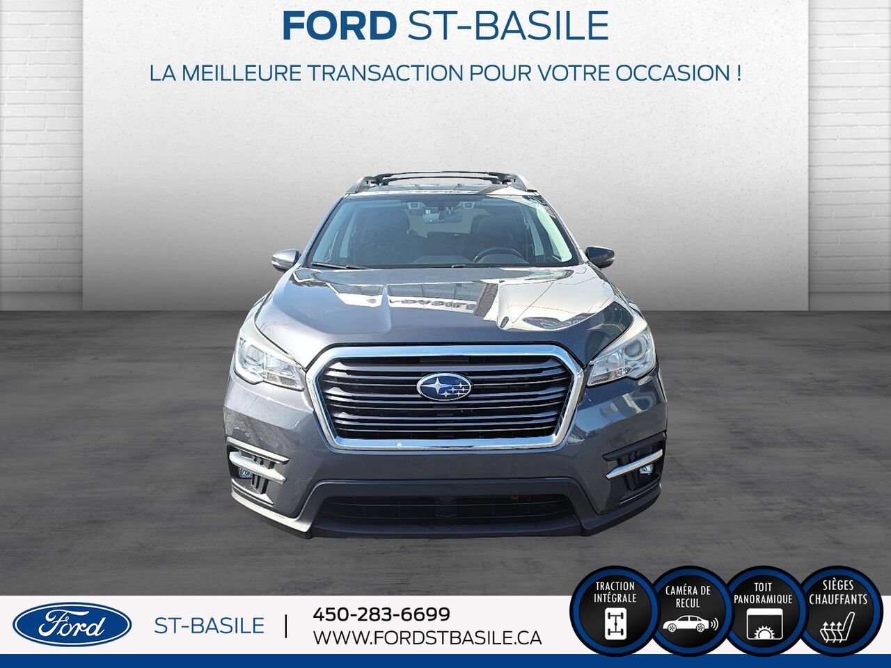 2020 SUBARU ASCENT Black Saint-Basile-le-Grand - photo #9