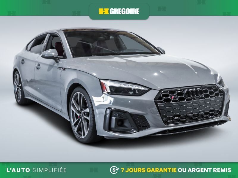 Audi S5 2022 Gris Saint-Eustache - photo #0