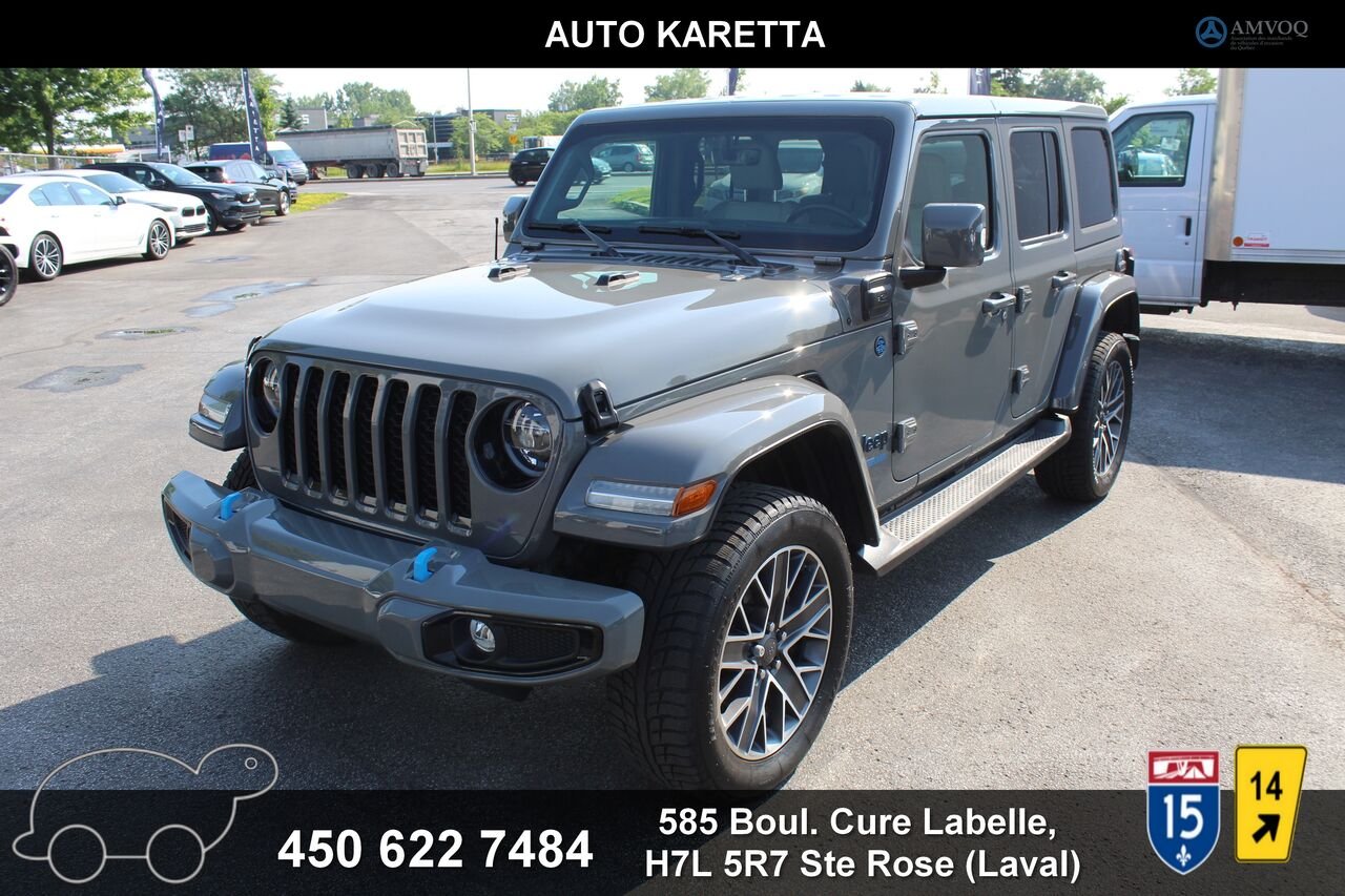 2022 Jeep Wrangler 4xe VIN: 1C4JJXP67NW138305 Grey Sainte-Rose - photo #0