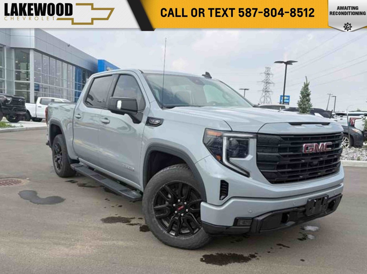2024 GMC Sierra 1500 4WD Crew Cab 147 Elevation Grey Sherwood Park - photo #0