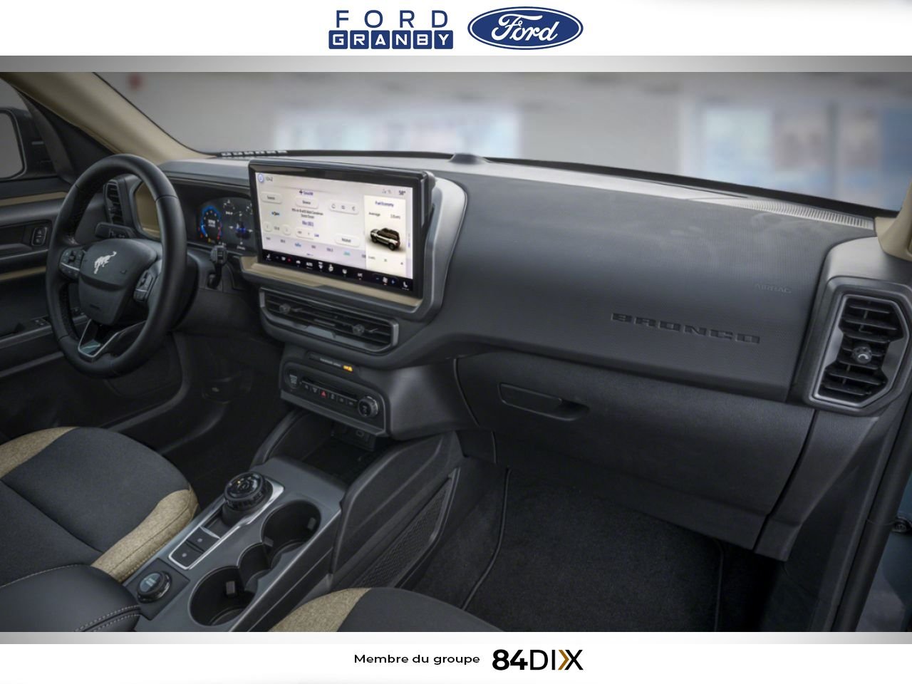 Ford Bronco Sport 2026 Blanc sidéral métallisé Granby - photo #9