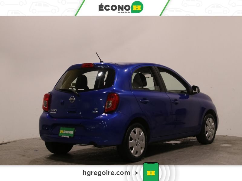 Nissan MICRA 822033 | SV AUTO GR ÉLEC A/C BLUETOOTH CAMÉRA 2015 Bleu Laval - photo #7