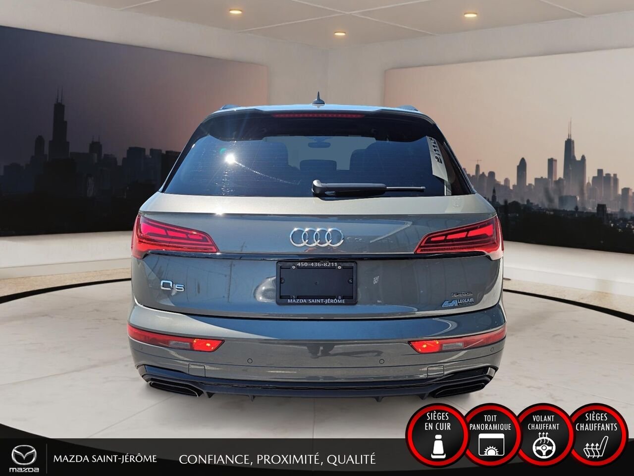 2023 Audi Q5 Progressiv 45 TFSI quattro Grey Saint-Jérôme - photo #6