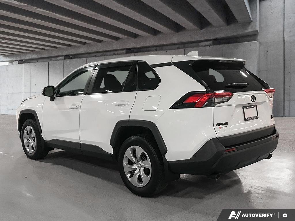 2023 Toyota RAV4 2601206A | LE White Edmonton - photo #3