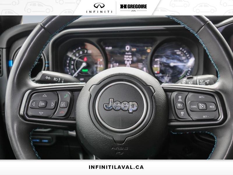 Jeep Wrangler IJ2506 | Rubicon X 4XE NAVI - CUIR - MAGS 2024 Laval - photo #14