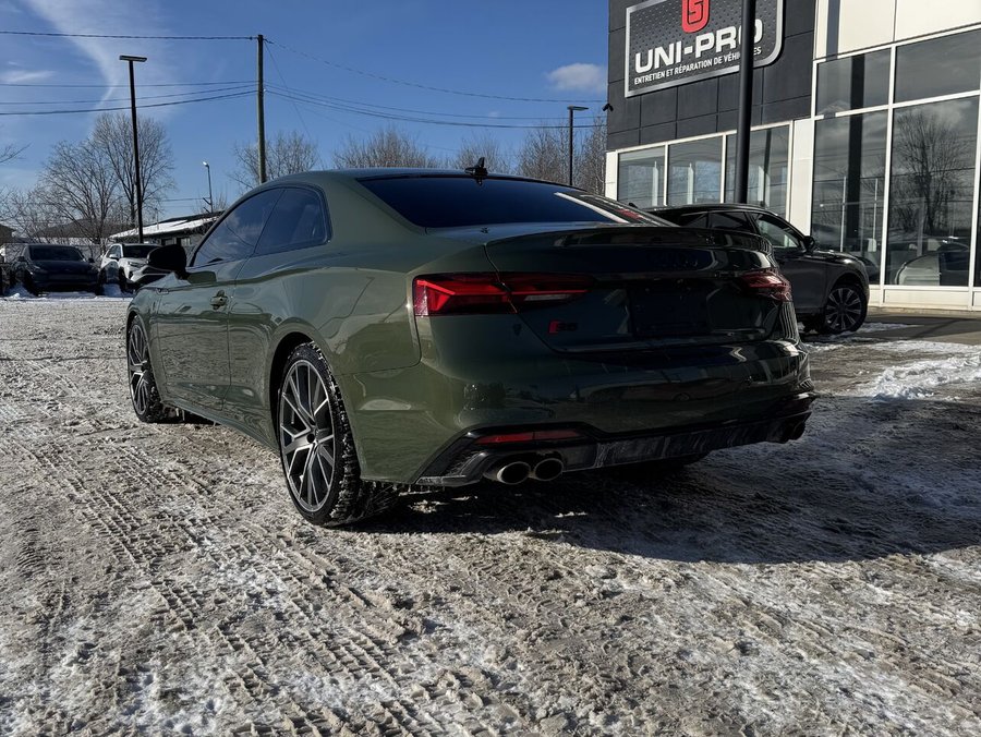 Audi S5 District Green 2021 2021 Vert