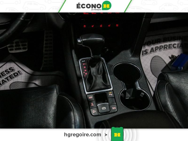 Kia Sportage 725354 | AWD AUTO AC CUIR TOIT NAV GR ELEC MAGS CAM RECUL B 2018 Blanc Laval - photo #21