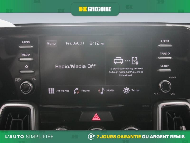 Kia Sorento 821209 | LX+ AWD AUTO A/C CAM RECUL BLUETOOTH 2022 Gris Laval - photo #17