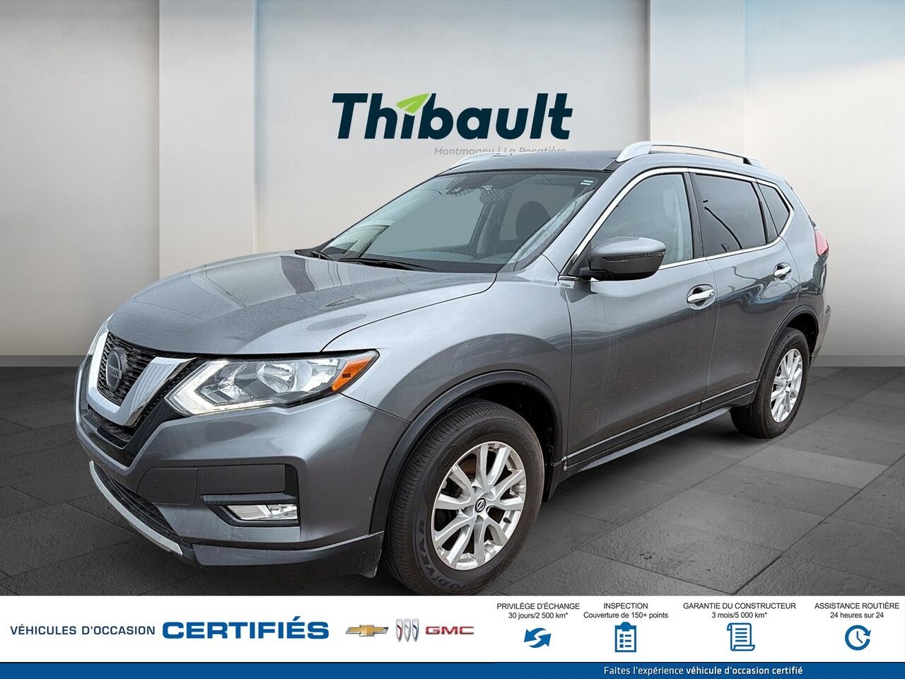 Nissan Rogue SV TI 2020 Gris Montmagny - photo #0