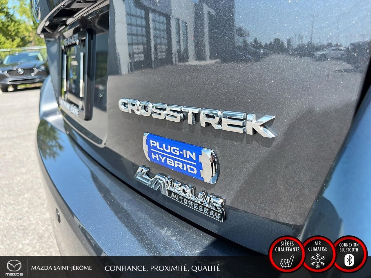 Subaru Crosstrek hybride rechargeable 2023 Gris Saint-Jérôme - photo #8
