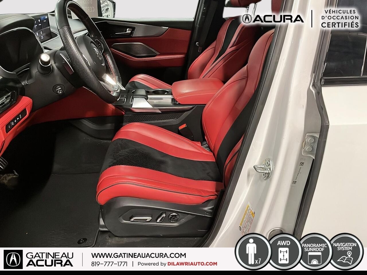 Acura MDX A-Spec SH-AWD 2024 Blanc Ottawa & Gatineau - photo #23