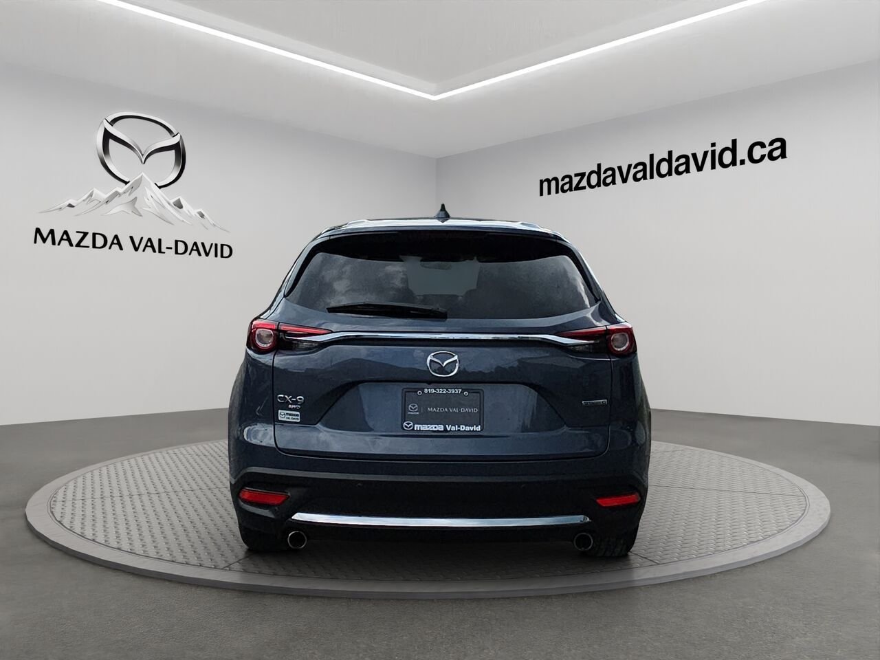 2022 Mazda CX-9 GT TI, SIÈGES EN CUIR, SIÈGES VENTILÉS, NAVIGATION Blue Val-David - photo #20