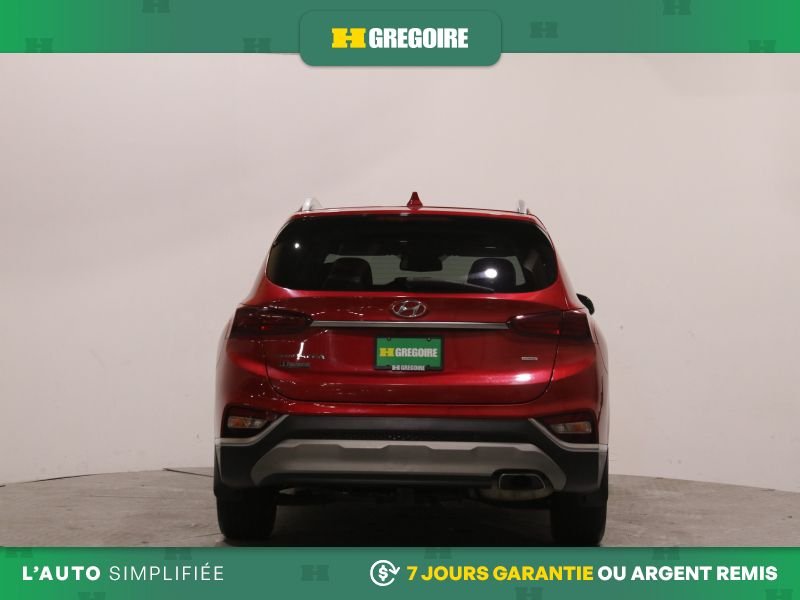 2020 Hyundai Santa Fe Red Saint-Eustache - photo #7