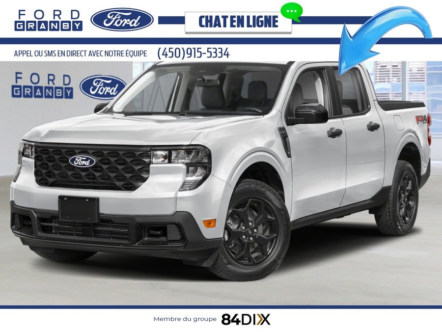 Ford Maverick XLT TI SuperCrew 2026 Blanc sidéral métallisé