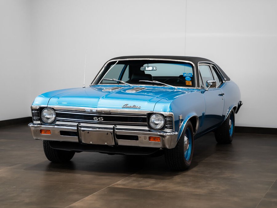 1969 Pontiac Acadian 1969 Blue