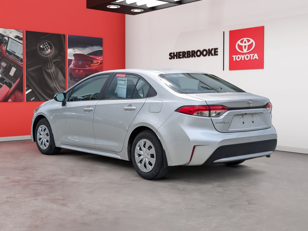 2022 Toyota Corolla 5YFBPMBE2NP380167 Silver Sherbrooke - photo #1