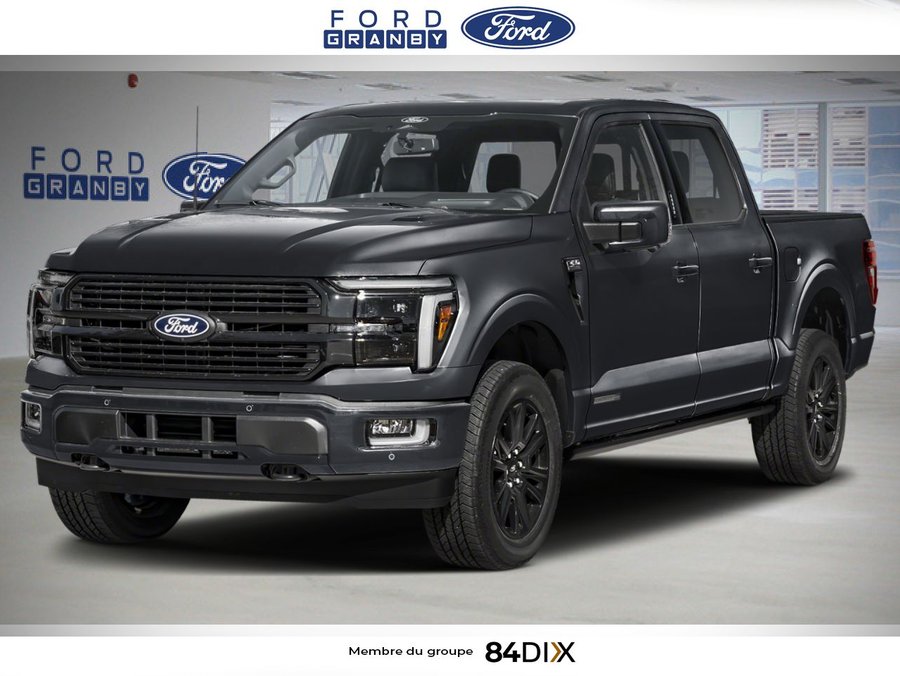 Ford F-150 Platinum SuperCrew 4RM caisse de 5,5 pi 2026 Noir agate métallisé