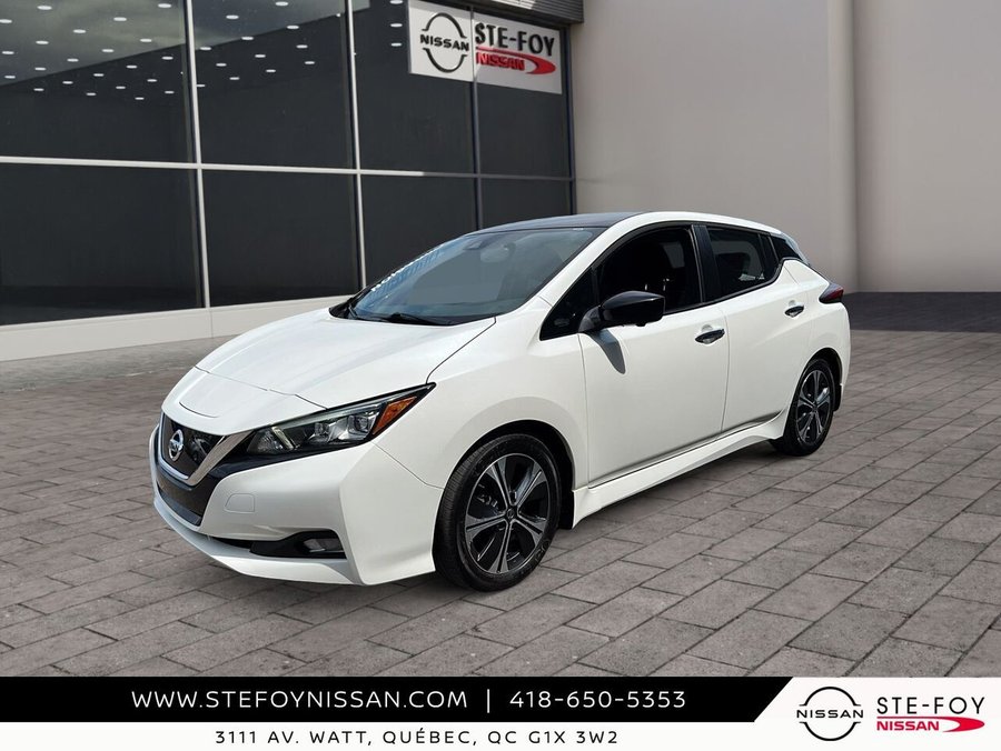 2021 Nissan LEAF SV 40 KWH 2021 White