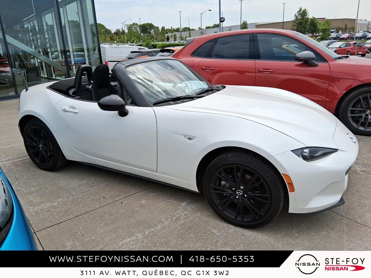 Mazda MX-5 GS-P MIATA CLUB 2025 Blanc Ste-Foy - photo #3
