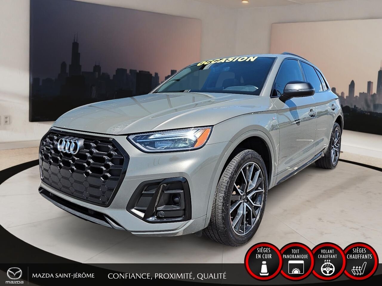 2023 Audi Q5 Progressiv 45 TFSI quattro Grey Saint-Jérôme - photo #0