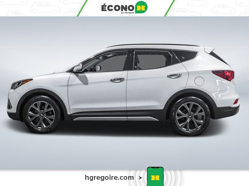 2018 Hyundai Santa Fe 2018 White