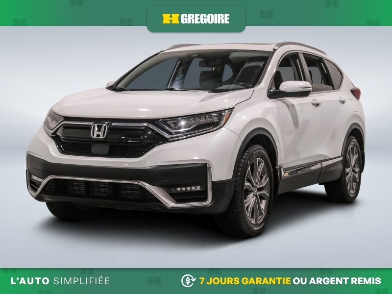 Honda CRV 729437 | Touring AWD AUTO A/C CUIR TOIT NAV GR ELECT MAGS 2020 Blanc Laval - photo #2