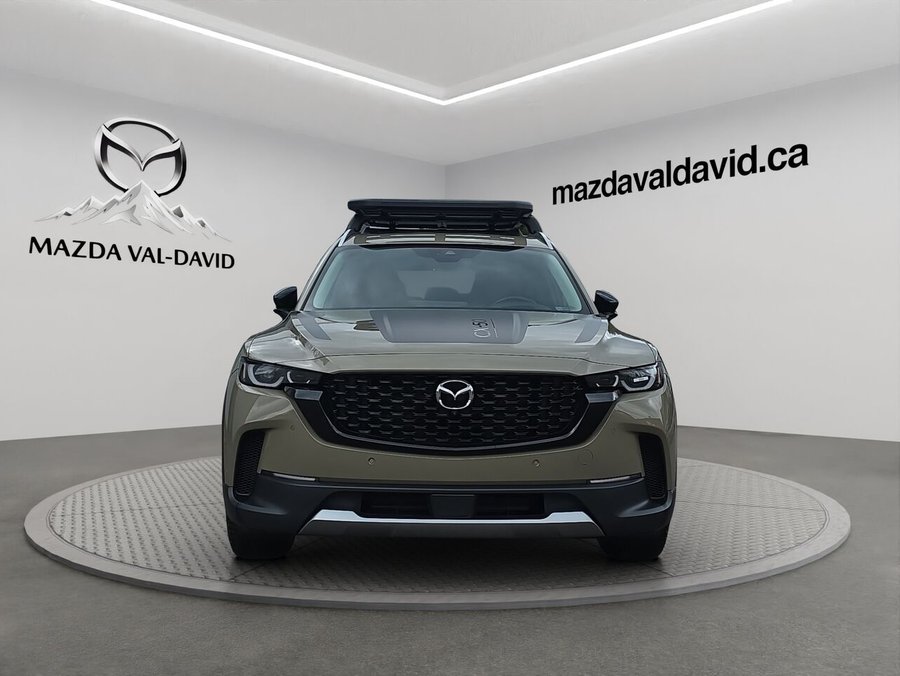Mazda CX-50 GT TI avec moteur turbo, Toit ouvrant panoramique, Apple carplay, Sièges en cuir 2023 Vert