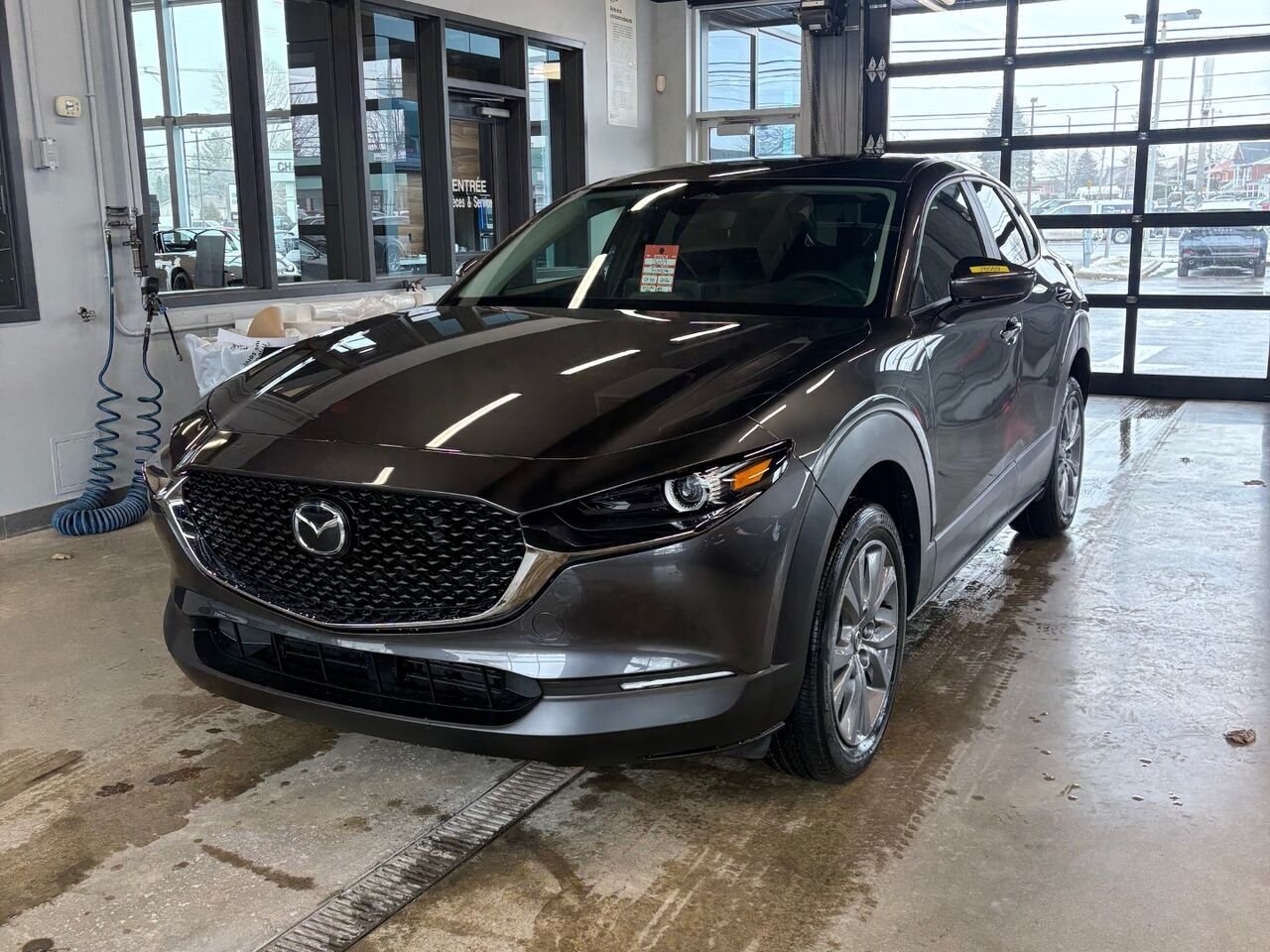 2026 MAZDA CX-30 GS TI Machine Grey Metallic Châteauguay - photo #1