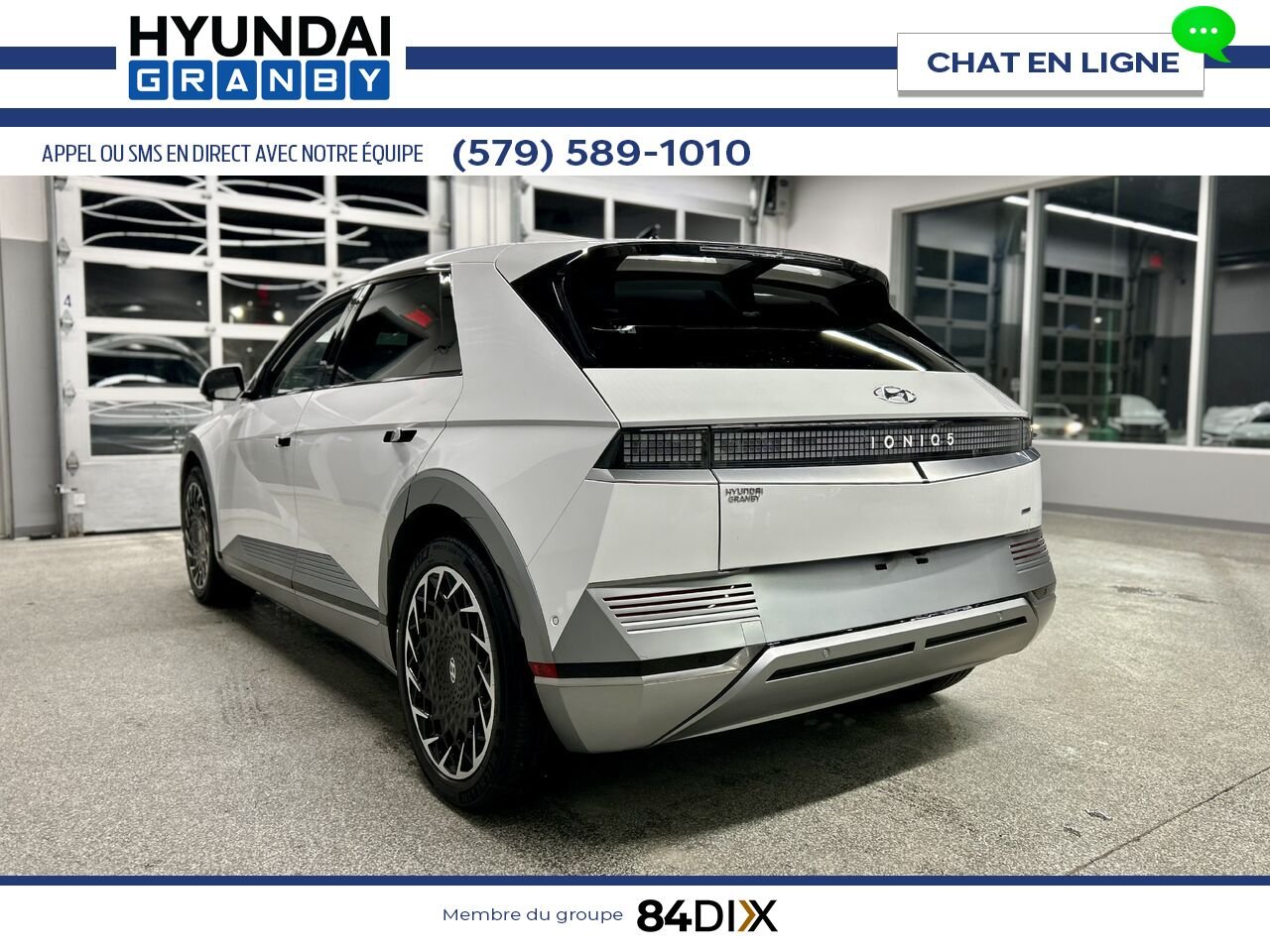 Hyundai IONIQ 5 2023 Blanc Granby - photo #4