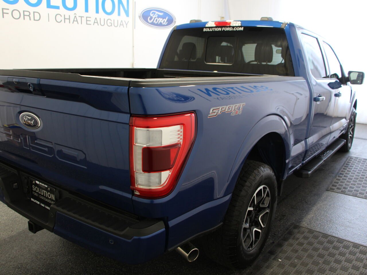 2022 Ford F-150 SUPERCREW LARIAT Blue Châteauguay - photo #3