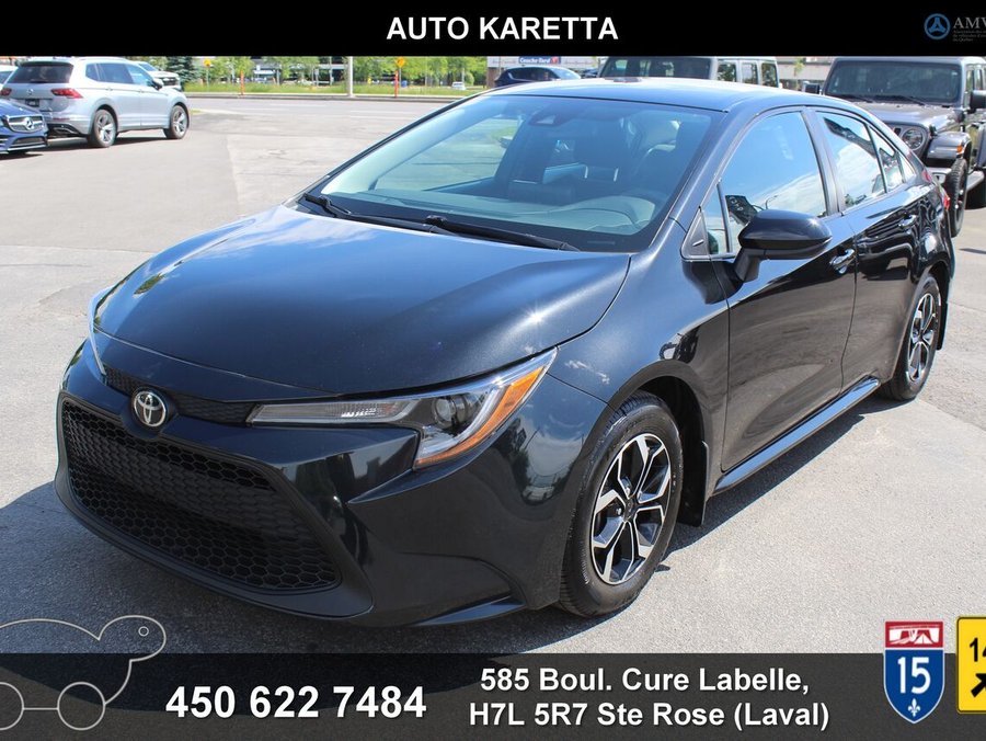 2020 Toyota Corolla 2020 Black