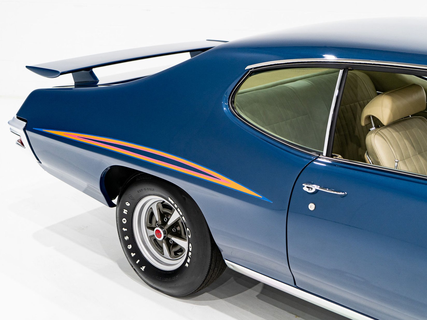 Pontiac GTO The Judge Matching# Ram Air III 4-speed **PRIX EN USD** 1970 Bleu Montréal - photo #40