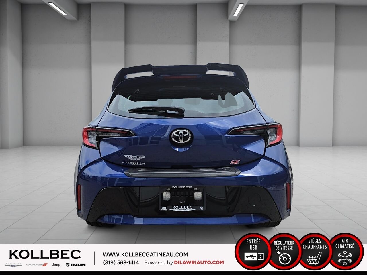 TOYOTA COROLLA 241131 | SE 2025 Bleu Gatineau - photo #15