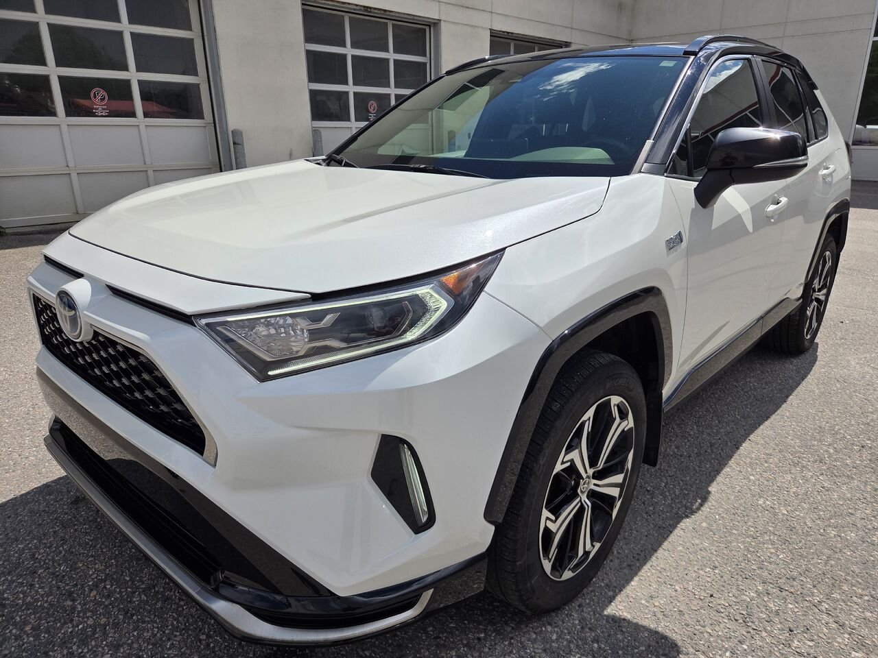 2021 Toyota RAV4 PRIME White Amos - photo #0