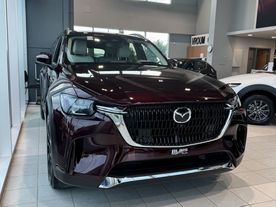 MAZDA CX-90 hybride rechargeable 2025 2025 Rouge artisanal cristal métallisé