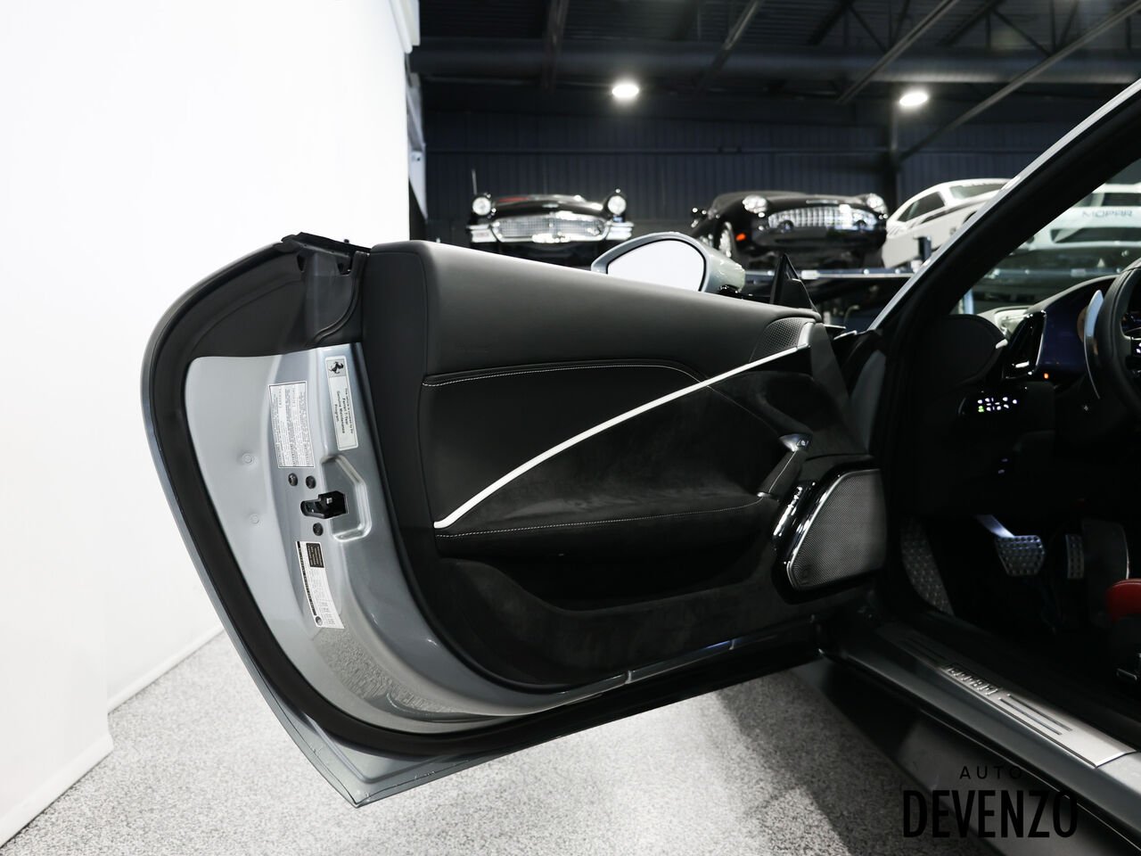 2021 Ferrari Roma Grey Saint-Eustache - photo #8